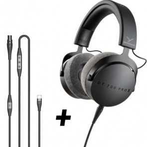 ‌Beyerdynamic DT 700 PRO X + PRO X USB-C - słuchawki studyjne otwarte + kabel prosty