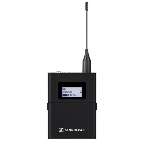 ‌Sennheiser EW-DX SK Q1-9 (470.2 - 550 MHz) - Taschensender mit 3,5 mm Klinkenstecker.