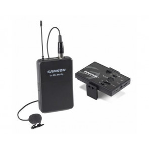 ‌Samson GO MIC MOBILE - 2-Kanal-Micro-Kit mit Mikrofon Miniatur. für mobile Geräte / Kameras