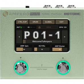 Hotone Ampero Mini MC Matcha - Gitarren-Multieffektgerät