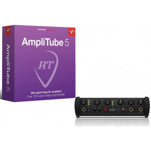 IK Multimedia AXE I/O Solo + AmpliTube 5 Bundle - zestaw front