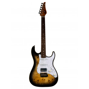 JET JS-450QTBR HSS - Electric Guitar front