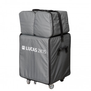 ‌HK Audio LUCAS 2K15 torba na kółkach plus pokrowce (1x Sub Cover, 2x Sat Cover)