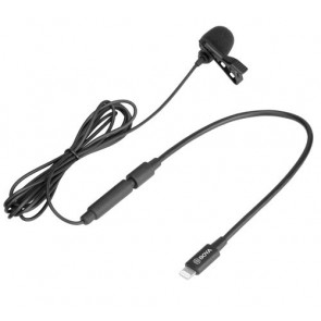 BOYA BY-M2 - Clip-on Lavalier Microphone for iOS devices
