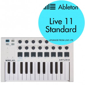 ARTURIA MINILAB mkII + Ableton Live 11 Standard UPG Live Lite - Controller + Software