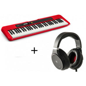 CASIO CT-S200 RD - KEYBOARD + headphones