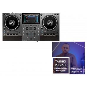 NUMARK MIXSTREAM PRO GO + Tajniki DJingu - DJ Controller + course