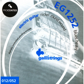 Galli EG1252 Blues Heavy - struny powlekane do gitary elektrycznej