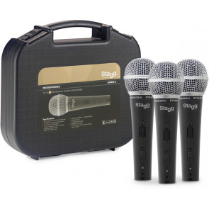Stagg SDM50-3 - Mikrofonset