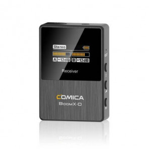 Comica BoomX-D D2 - kabelloses Mikrofonsystem für Camcorder, Kameras und Smartphones
