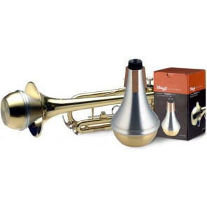 Stagg MTR-S3B - Schalldämpfer für Trompete