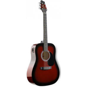 Stagg SW 201 RDS VT - Elektroakustische Gitarre