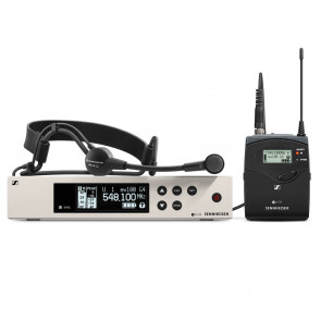 ‌Sennheiser ew 100 G4-ME3-B - Robustes All-in-One-Funksystem für Präsentatoren und Moderatoren. B: 626 - 668 MHz
