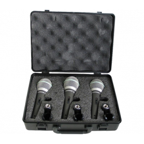 Samson Q6 CL3P - Dynamisches Mikrofon 3er Pack