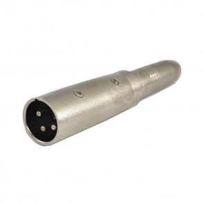 SSQ HA16 - Adapter von 6,3mm Mono-Klinkenbuchse auf 3-poligen männlichen XLR