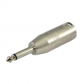 ‌SSQ HA17 - Adapter von 3-poligem männlichen XLR auf 6,3mm männlichen Klinkenstecker