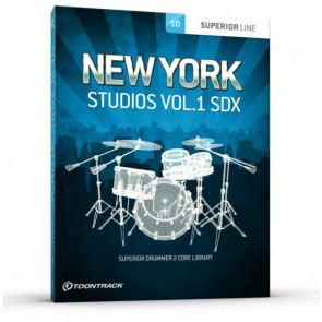 Toontrack New York Studios Vol.1 SDX (license)
