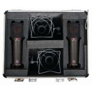 Neumann U 87 Ai mt Stereo Set - ein Satz von 2 kapazitiven schwarzen Großmembranmikrofonen