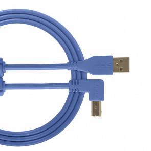 UDG Ultimate Audio Cable USB 2.0 A-B Blue Angled 2m