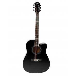 V-TONE AG TWO BK -  acoustic guitar black  front