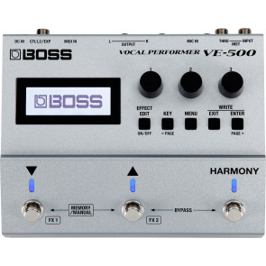 Boss VE-500 - Gesangsdarsteller