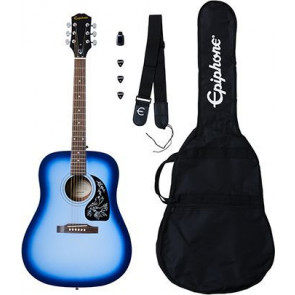 Epiphone Starling Acoustic Guitar Player Pack Starlight Blue - Gitarrenspieler-Set