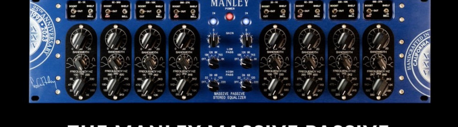 Manley Massive Passive XXV - specjalna jubileuszowa edycja kultowego equalizera