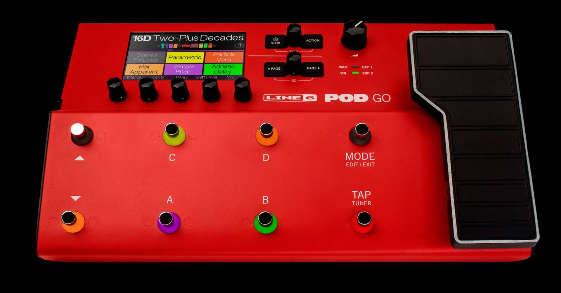 Nadchodzi limitowana czerwona edycja Line 6 PodGo